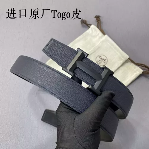 Replica Hermes AAA Quality Belts In 3.8cm For Men #1327704 $52.00 USD for Wholesale