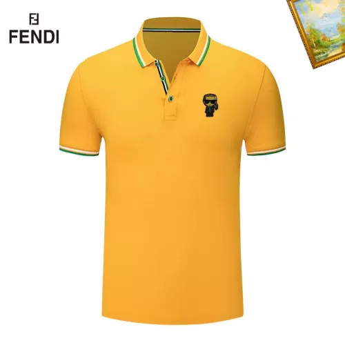 Fendi T-Shirts Short Sleeved For Men #1327744 $29.00 USD, Wholesale Replica Fendi T-Shirts