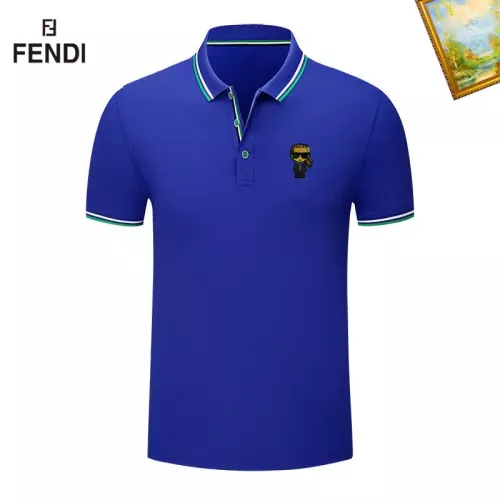 Fendi T-Shirts Short Sleeved For Men #1327746 $29.00 USD, Wholesale Replica Fendi T-Shirts