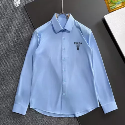 Prada Shirts Long Sleeved For Unisex #1327854 $40.00 USD, Wholesale Replica Prada Shirts