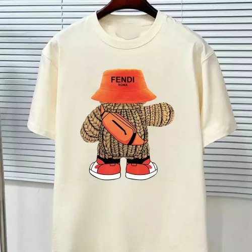 Fendi T-Shirts Short Sleeved For Unisex #1327975 $34.00 USD, Wholesale Replica Fendi T-Shirts