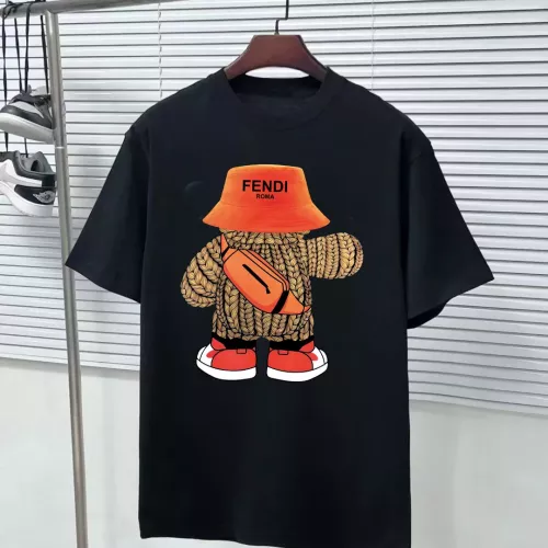 Fendi T-Shirts Short Sleeved For Unisex #1327976 $34.00 USD, Wholesale Replica Fendi T-Shirts
