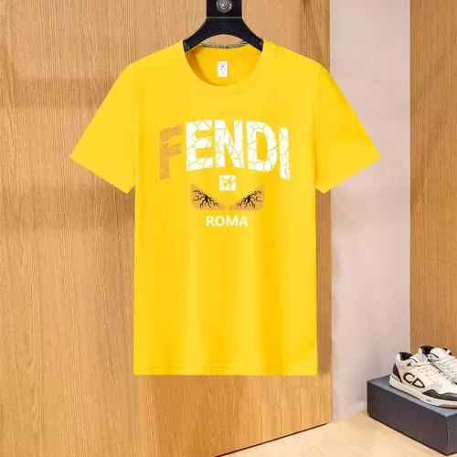 Fendi T-Shirts Short Sleeved For Unisex #1328045 $34.00 USD, Wholesale Replica Fendi T-Shirts