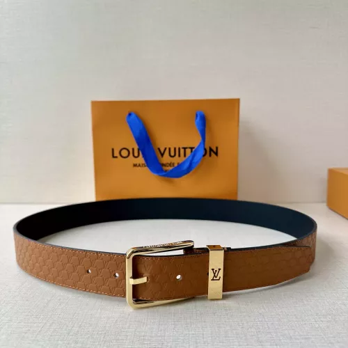 Louis Vuitton AAA Quality Belts In 3.5cm For Men #1328208 $60.00 USD, Wholesale Replica Louis Vuitton AAA Quality Belts