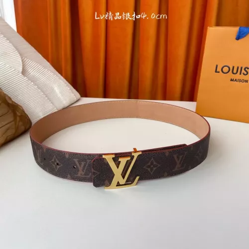 Replica Louis Vuitton AAA Quality Belts In 4.0cm For Men #1328236 $56.00 USD for Wholesale