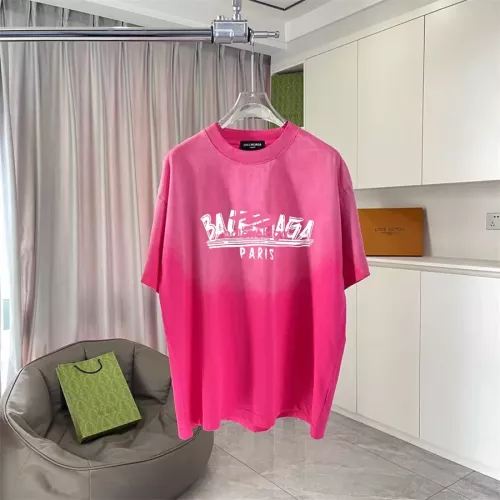Balenciaga T-Shirts Short Sleeved For Unisex #1328378 $45.00 USD, Wholesale Replica Balenciaga T-Shirts