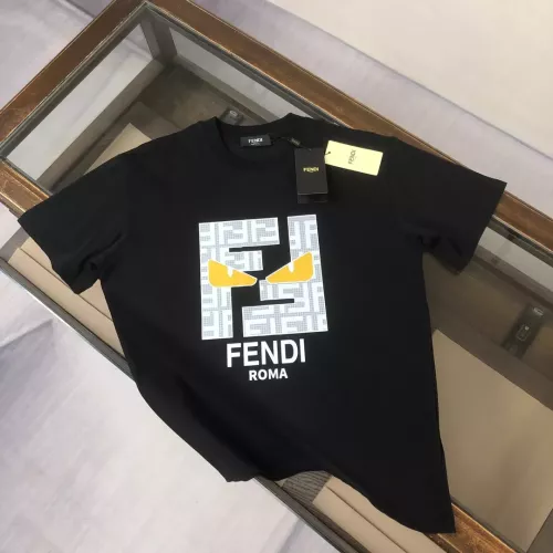 Fendi T-Shirts Short Sleeved For Men #1328524 $42.00 USD, Wholesale Replica Fendi T-Shirts