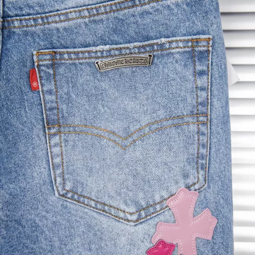 Replica Chrome Hearts Jeans For Men #1328547 $72.00 USD for Wholesale