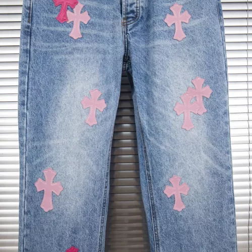 Replica Chrome Hearts Jeans For Men #1328547 $72.00 USD for Wholesale