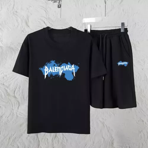 Balenciaga Fashion Tracksuits Short Sleeved For Unisex #1328587 $56.00 USD, Wholesale Replica Balenciaga Fashion Tracksuits