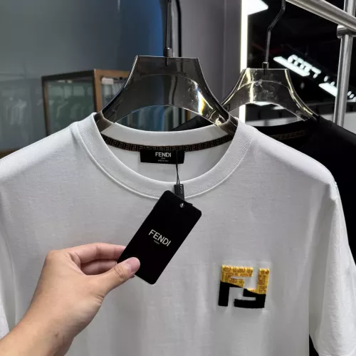 Replica Fendi T-Shirts Short Sleeved For Unisex #1328840 $82.00 USD for Wholesale
