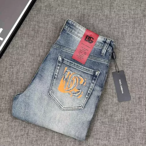 Dolce &amp; Gabbana D&amp;G Jeans For Men #1329085 $100.00 USD, Wholesale Replica Dolce &amp; Gabbana D&amp;G Jeans