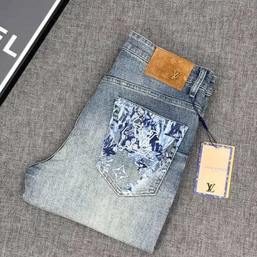 Louis Vuitton LV Jeans For Men #1329088 $100.00 USD, Wholesale Replica Louis Vuitton LV Jeans