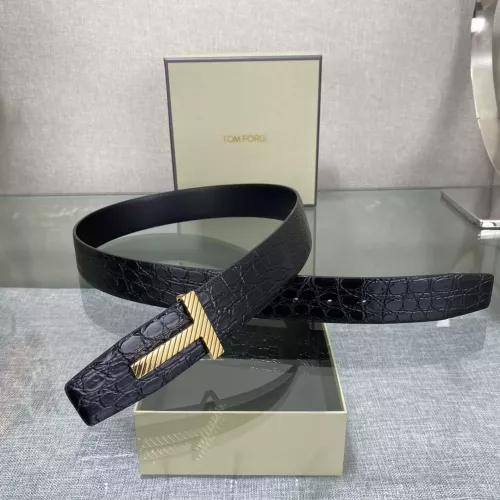 Replica Tom Ford AAA Quality Belts In 4.0cm For Men #1329096 $64.00 USD for Wholesale