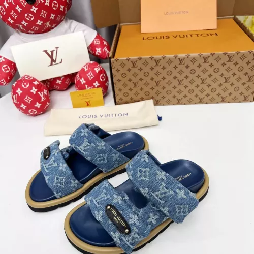 Louis Vuitton Slippers For Women #1329168 $82.00 USD, Wholesale Replica Louis Vuitton Slippers