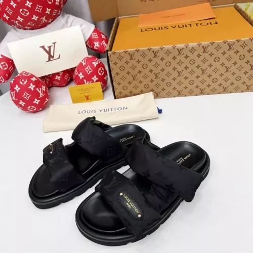Louis Vuitton Slippers For Women #1329174 $82.00 USD, Wholesale Replica Louis Vuitton Slippers