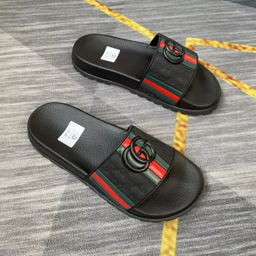 Gucci Slippers For Men #1329293 $52.00 USD, Wholesale Replica Gucci Slippers