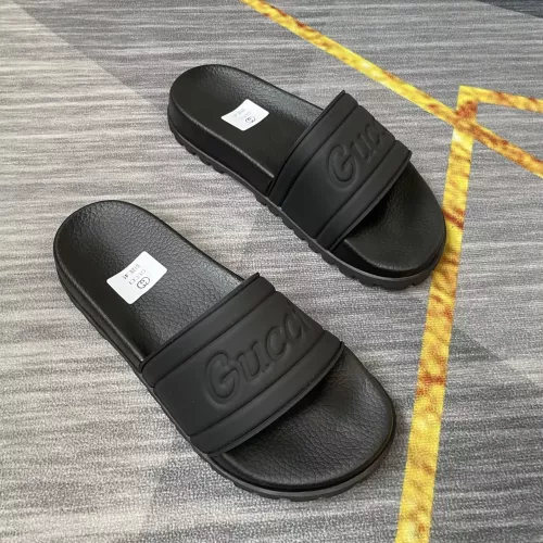 Gucci Slippers For Men #1329299 $52.00 USD, Wholesale Replica Gucci Slippers