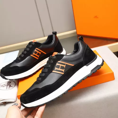 Replica Hermes Casual Shoes For Men #1329307 $80.00 USD for Wholesale