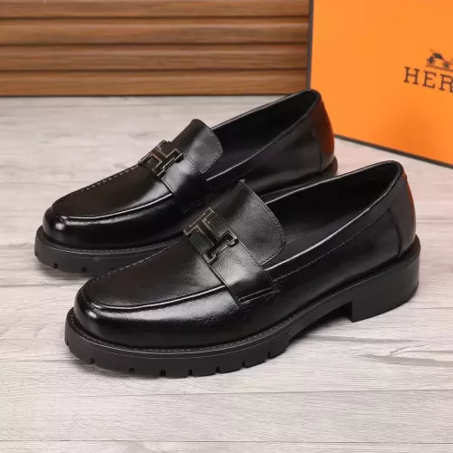 Hermes Leather Shoes For Men #1329635 $96.00 USD, Wholesale Replica Hermes Leather Shoes