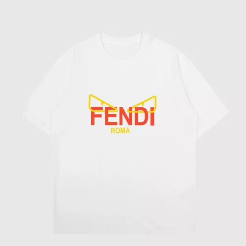 Fendi T-Shirts Short Sleeved For Unisex #1329699 $27.00 USD, Wholesale Replica Fendi T-Shirts