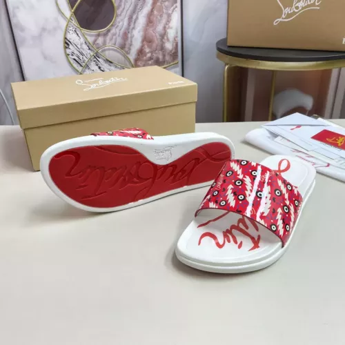 Replica Christian Louboutin CL Slippers For Men #1329712 $52.00 USD for Wholesale