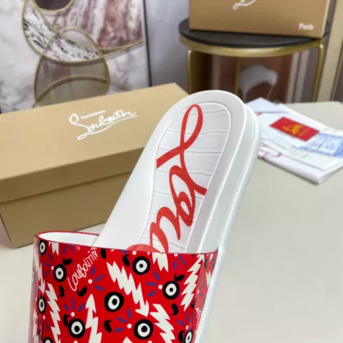 Replica Christian Louboutin CL Slippers For Men #1329712 $52.00 USD for Wholesale