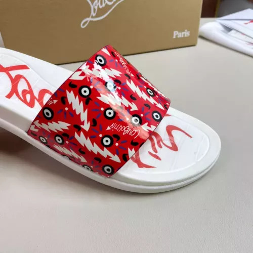 Replica Christian Louboutin CL Slippers For Men #1329712 $52.00 USD for Wholesale