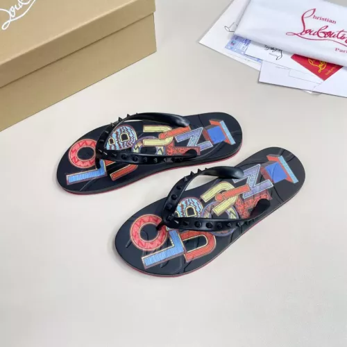 Replica Christian Louboutin CL Slippers For Men #1329729 $48.00 USD for Wholesale