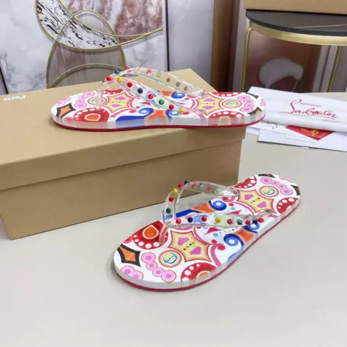Replica Christian Louboutin CL Slippers For Men #1329730 $52.00 USD for Wholesale