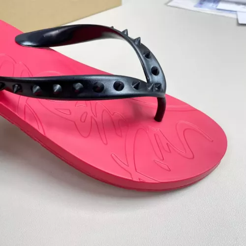 Replica Christian Louboutin CL Slippers For Men #1329733 $45.00 USD for Wholesale