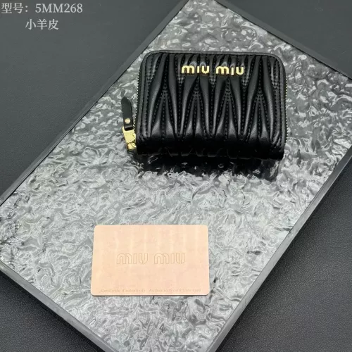 MIU MIU Card Case For Women #1329823 $38.00 USD, Wholesale Replica MIU MIU Wallets
