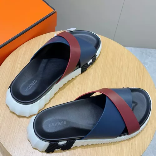 Replica Hermes Slippers For Men #1329889 $68.00 USD for Wholesale