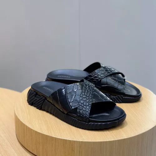 Hermes Slippers For Men #1329895 $68.00 USD, Wholesale Replica Hermes Slippers