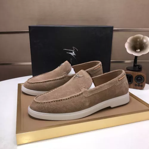 Replica Giuseppe Zanotti GZ Leather Shoes For Men #1329905 $102.00 USD for Wholesale