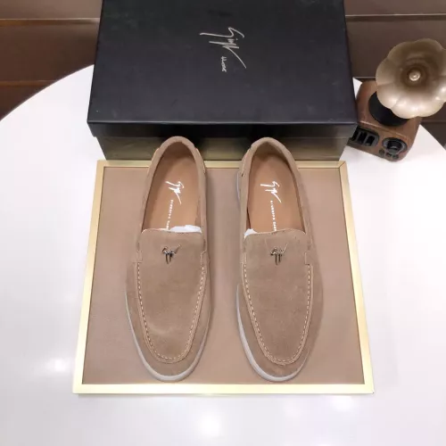 Replica Giuseppe Zanotti GZ Leather Shoes For Men #1329905 $102.00 USD for Wholesale