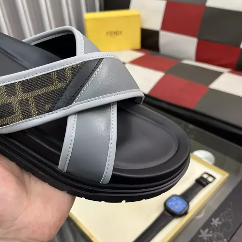 Replica Fendi Slippers For Men #1329934 $60.00 USD for Wholesale