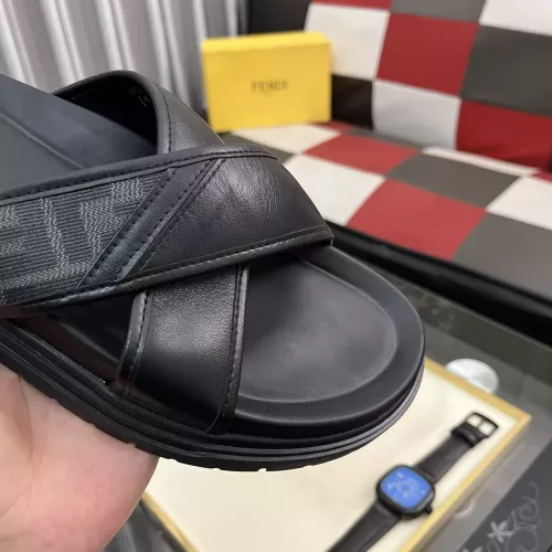 Replica Fendi Slippers For Men #1329936 $60.00 USD for Wholesale