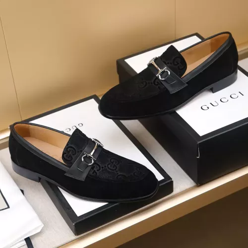 Replica Gucci Oxfords Shoes For Men #1330029 $88.00 USD for Wholesale