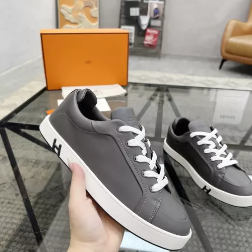 Replica Hermes Casual Shoes For Men #1330081 $76.00 USD for Wholesale