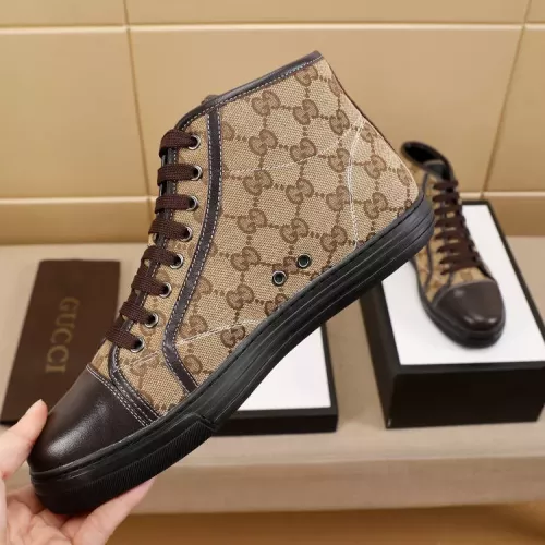 Replica Gucci High Tops Shoes For Men #1330139 $72.00 USD for Wholesale
