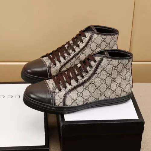 Gucci High Tops Shoes For Men #1330141 $72.00 USD, Wholesale Replica Gucci High Tops Shoes