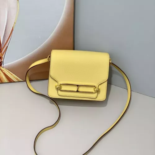 Hermes AAA Quality Messenger Bags In Gold For Women #1330165 $72.00 USD, Wholesale Replica Hermes AAA Quality Messenger Bags