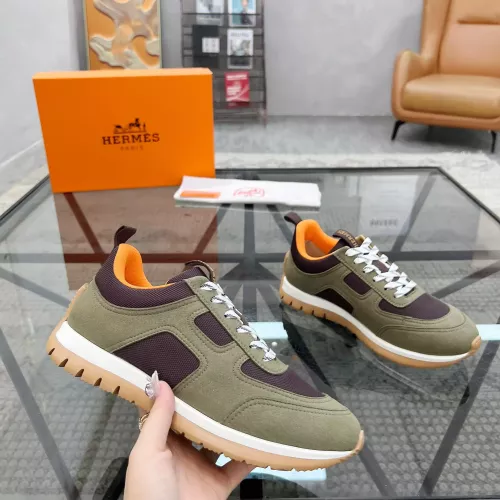 Replica Hermes Casual Shoes For Men #1330167 $80.00 USD for Wholesale