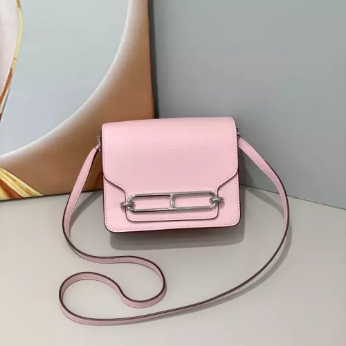 Hermes AAA Quality Messenger Bags In Silver For Women #1330168 $72.00 USD, Wholesale Replica Hermes AAA Quality Messenger Bags