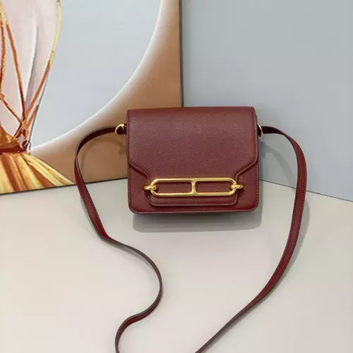 Hermes AAA Quality Messenger Bags In Gold For Women #1330174 $72.00 USD, Wholesale Replica Hermes AAA Quality Messenger Bags