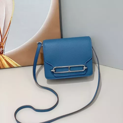 Hermes AAA Quality Messenger Bags In Silver For Women #1330184 $72.00 USD, Wholesale Replica Hermes AAA Quality Messenger Bags