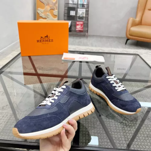 Replica Hermes Casual Shoes For Men #1330187 $80.00 USD for Wholesale