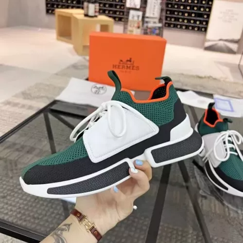 Replica Hermes Casual Shoes For Men #1330218 $82.00 USD for Wholesale