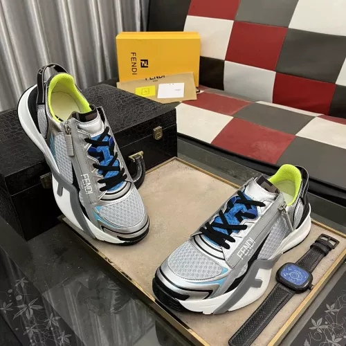 Replica Fendi Casual Shoes For Men #1330348 $98.00 USD for Wholesale